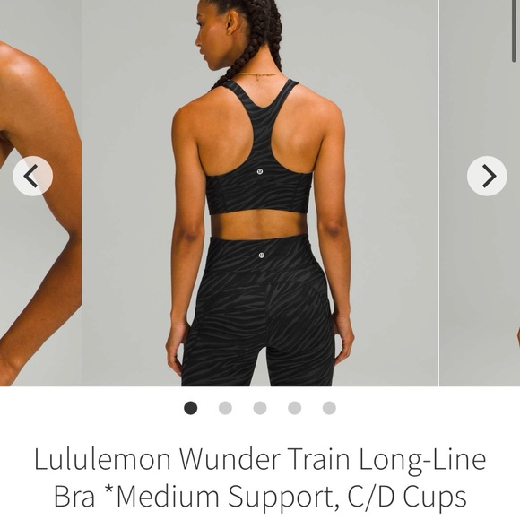 Lululemon Wunder Train Longline Bra | Size 2 - Picture 5 of 5